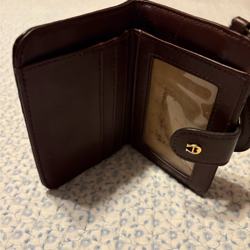 Etienne Aigner Vintage Small Straw Wallet - Picture 7 of 10
